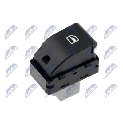 Afbeelding van NTY EWS VW 090 Schakelaar, raamopener Rechts voor, Links achter, achter VOLKSWAGEN: Fox Hatchback