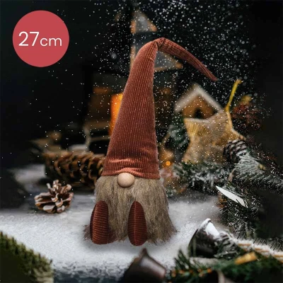 Afbeelding van Kerstkabouter bruin 27CM