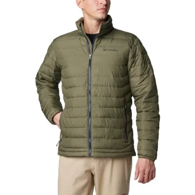 Afbeelding van Columbia Powder Lite™ II Jacket Men&#039;s Outdoorjas Stone Green Maat M