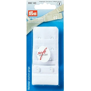 Afbeelding van BH Verlengstuk Soft Comfort Wit 40mm 86% Polyamide, 14% Elastan