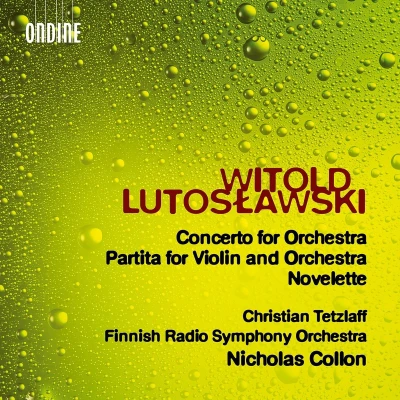 Afbeelding van Christian Tetzlaff, Finnish Radio Symphony Orchestra Lutoslawski: Concerto For Orchestra/Partita Violin And Orchestra/Noveletta (CD)