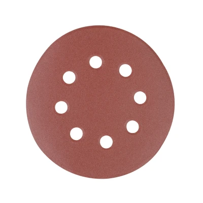 Afbeelding van Silverline 125 mm klittenband schuurschijven, 10 pak 240 korrelmaat