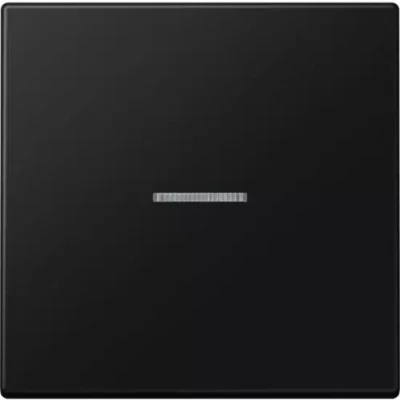 Afbeelding van JUNG LS990 bedieningswip met lens grafietzwart mat LS990KO5SWM