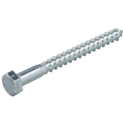 Afbeelding van Houtdraadbout 4.6 vz 10x90mm DIN571