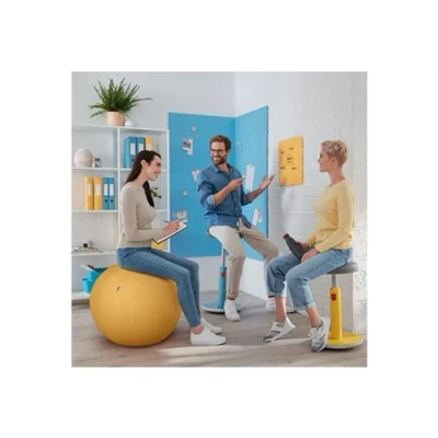 Image de Leitz Ergo Cosy Ballon d&#039;exercice diamètre de 65 cm Jaune chaleureux