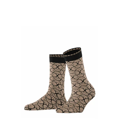 Afbeelding van Falke Flair Epoque Sokken, Dames, Maat: 35 38, Walnut