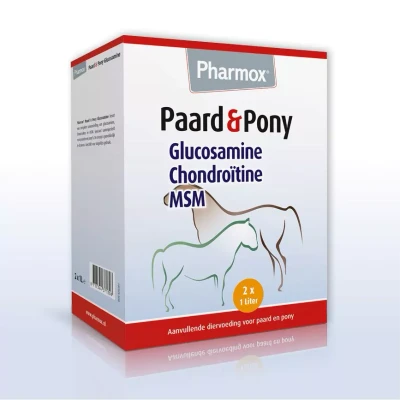 Afbeelding van Pharmox Paard &amp; Pony Glucosamine Chondroitine / MSM