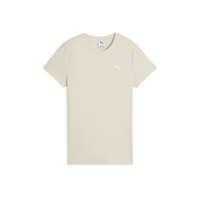 Afbeelding van ESS ELEVATED rib T shirt voor Dames, Maat S PUMA