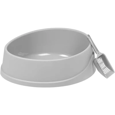 Afbeelding van Iris Ohyama, Open Top Cat Litter Pan OCLP 390 Kattentoilet, gepolijst, compact, incl. schep voor katten