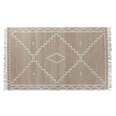 Afbeelding van Tapijt Home ESPRIT Wit Natuurlijk Boho 160 x 230 1 cm