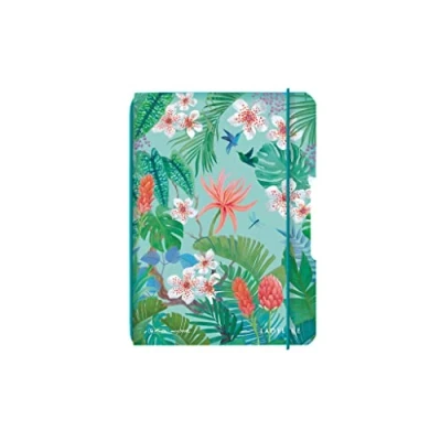 Afbeelding van Notizh.flex PP A6/40 punkt. Ladyl.Jungle my.book
