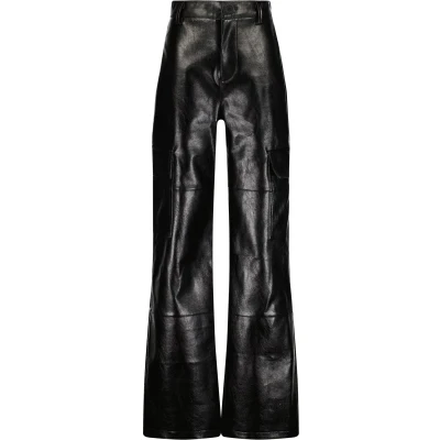 Afbeelding van Vingino SADE Cargobroek voor kinderen, Maat: 176, Deep black