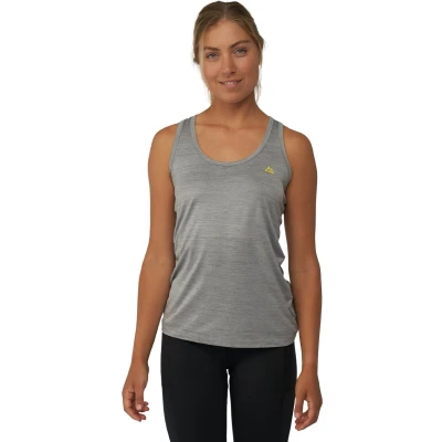 Afbeelding van DANISH ENDURANCE Sport Tank Top voor Dames Quick Dry Gerecycelde Materialen Grijs Gemêleerd L