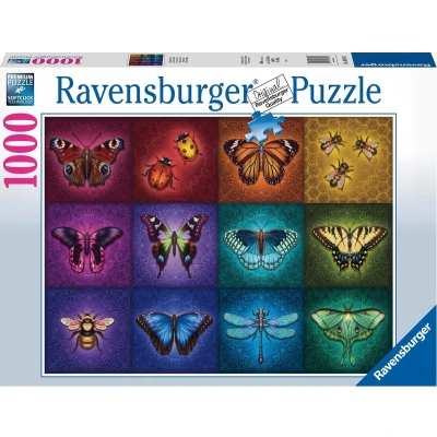 Afbeelding van Ravensburger puzzel Gevleugelde dieren Legpuzzel 1000 stukjes