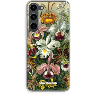 Afbeelding van Case Company® hoesje geschikt voor Samsung Galaxy S23 Plus Haeckel Orchidae Soft Cover Telefoonhoesje Bescherming aan alle Kanten en Schermrand