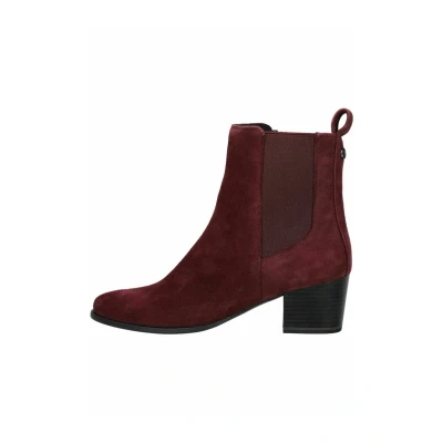 Afbeelding van Caprice Korte laarzen, Dames, Maat: 36, Bordeaux suede Schoenen