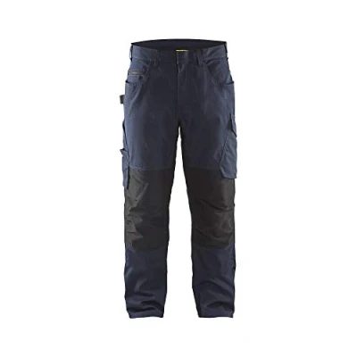 Afbeelding van Blaklader werkbroek 1495 1330 marineblauw/zwart mt C48