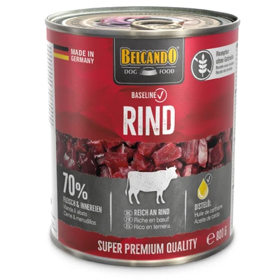 Afbeelding van 6x800g Belcando Baseline Rund nat hondenvoer