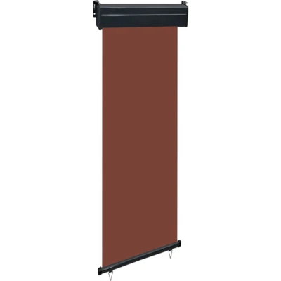 Afbeelding van Balkonscherm 60x250 cm bruin
