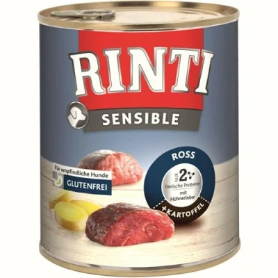 Afbeelding van 6x800g Rinti Sensible Rund, kippenlever en aardappel