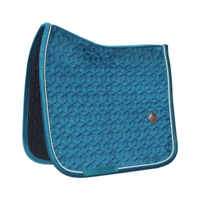 Afbeelding van Kentucky Zadeldekje Velvet Dressuur Emerald Cob