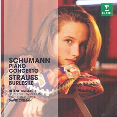 Afbeelding van Helene Grimaud: Strauss / Schumann: Burlesque, Piano Concerto [CD]