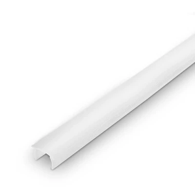 Afbeelding van BRILONER Pimp your Panel Diffuseur optique blanc, profil plastique, accessoire panneaux acoustiques, largeur de fente 12 13 mm, clipsable, raccourcissable, 1,3 m, blanc