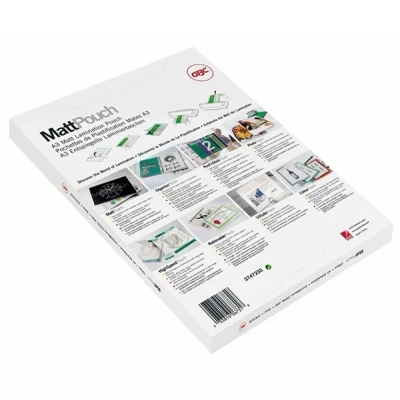 Image de GBC ibico pochette de plastification A4, mat/brillant, 150 microns, pqt 50