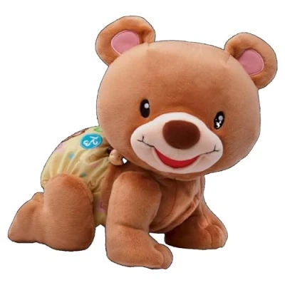 Afbeelding van VTech Teddybeer zingt en met mij, speelgoedbeer die Gattona, interactief dier 3 liedjes, 2 gezongen zinnen 10 melodieën, Italiaanse taal, batterijen inbegrepen, 9 36 maanden