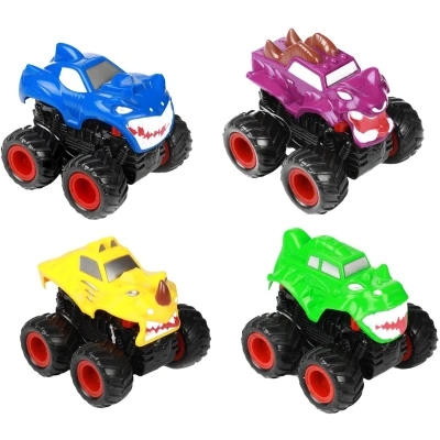 Afbeelding van Cars &amp; Trucks Frictie Monstertruck met Tanden