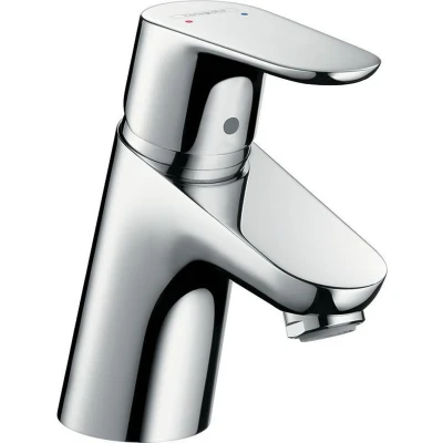 Afbeelding van Hansgrohe Focus 1 grps wastafelmengkraan 70 met waste garnituur