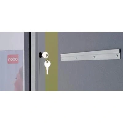 Image de NOBO vitrine, surface en liège, pour l&#039;intérieur, 4 x A4