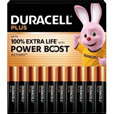 Afbeelding van Duracell Plus Power Boost AAA batterij (potlood) Alkaline 1.5 V 40 stuk(s)