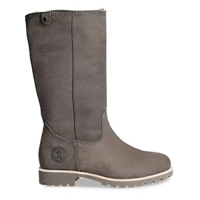 Afbeelding van Panama Jack Bambina Igloo Snowboots, Dames, Maat: 37, Gris Schaapsleer