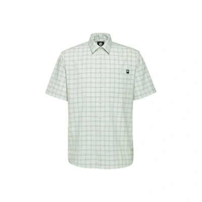 Afbeelding van Mammut Lenni SS Overhemd Heren Silver Sage Strata M Multicolour Outdoor Shirt