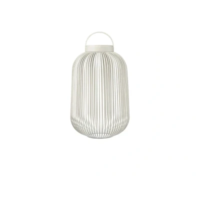 Afbeelding van Blomus Mobiele LED lamp LITO zijdegrijs maat L