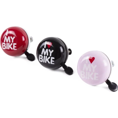 Afbeelding van Benson Fietsbel I Love My Bike Ø 65 mm mix