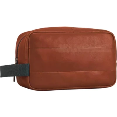 Afbeelding van Leonhard Heyden Hamburg Toilet Bag cognac