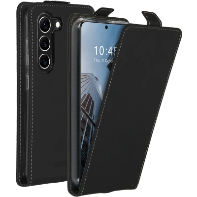Afbeelding van Accezz Hoesje Geschikt voor Samsung Galaxy S23 Met Pasjeshouder Flipcase Zwart