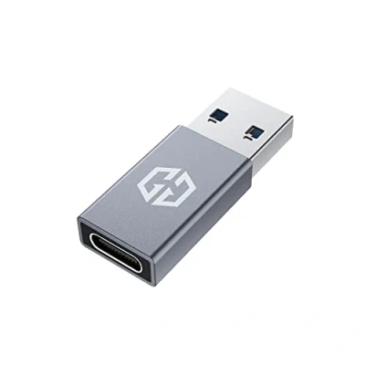 Afbeelding van GRAUGEAR USB C naar adapter, dubbelzijdige 10 Gbit/s gegevensoverdracht 3.2 Gen 2, type bus A stekker