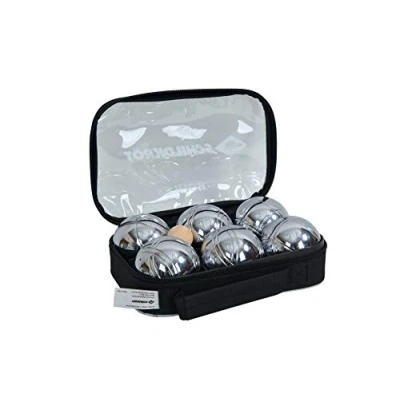 Image de Set de boules pétanque Schildkrot Funsport Argent et Noir