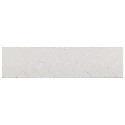 Afbeelding van Tapijt DKD Home Decor Wit Ruiten Modern (60 x 240 2,2 cm)