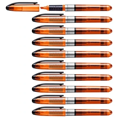 Afbeelding van Markeerstift STABILO Navigator 545/54 oranje