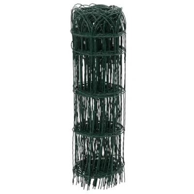 Afbeelding van vidaXL Gazonrand gepoedercoat ijzer 25 x 0,65 m