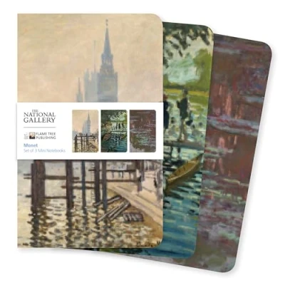 Afbeelding van Mini Notebook Collections National Gallery: Monet Set of 3 Notebooks