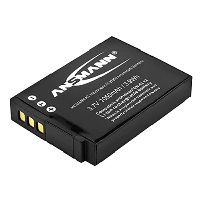 Afbeelding van Ansmann EN EL12 Camera accu Vervangt originele 3.7 V 1050 mAh