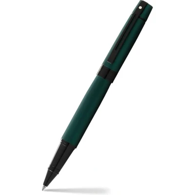 Afbeelding van Sheaffer rollerball 300 E9346 Matte green lacquer polished black SF E1934651