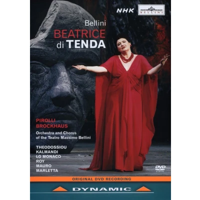 Afbeelding van Dimitra Theodossiou, Milhály Kálmándi, Alejandro Roy, Josè Maria Lo Monaco Bellini: Beatrice Di Tenda (DVD)