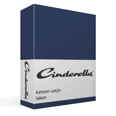 Afbeelding van Cinderella Sundays Laken Satijn 160x260 Navy