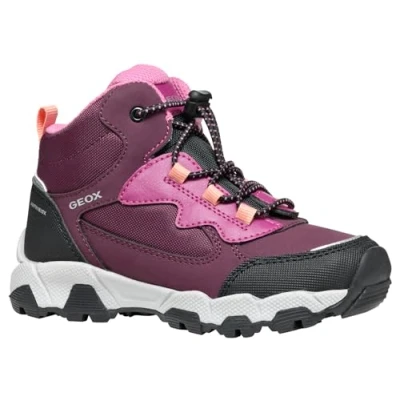 Afbeelding van Geox J Magnetar G. B ABX Sneakers voor meisjes, Rood